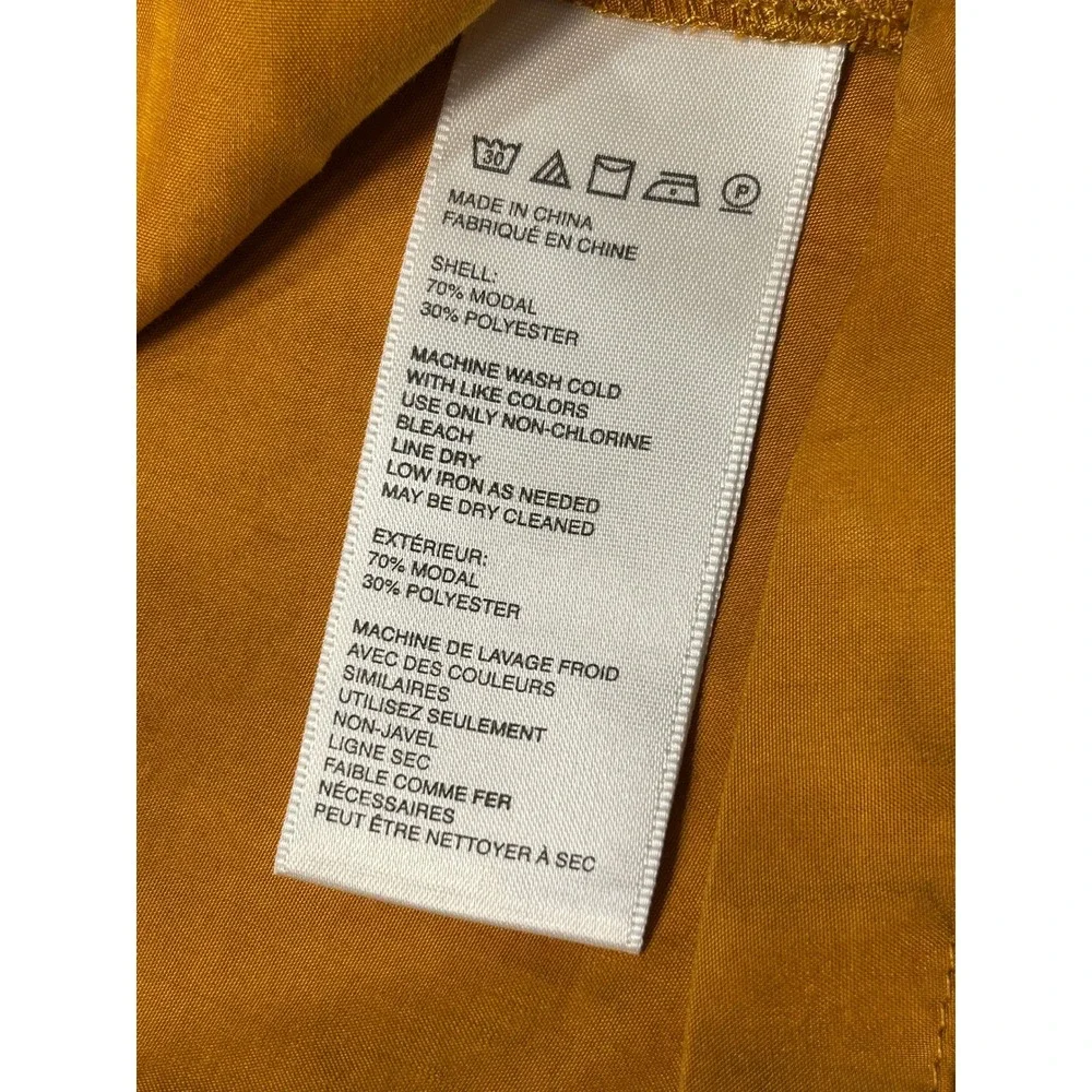 Urban Outfitters Boho Preppy Indie Mustard Yellow Pleated High Waisted Shorts